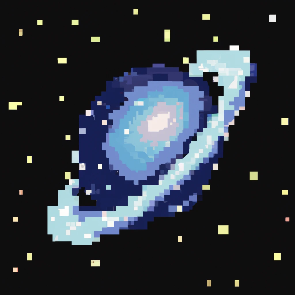 Planet pixel art